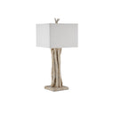 Currey & Company 34" Driftwood Whitewash Table Lamp 4