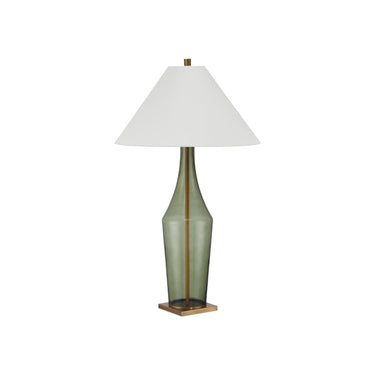 Currey & Company 34" Olive Green Table Lamp 3