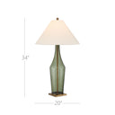 Currey & Company 34" Olive Green Table Lamp 4