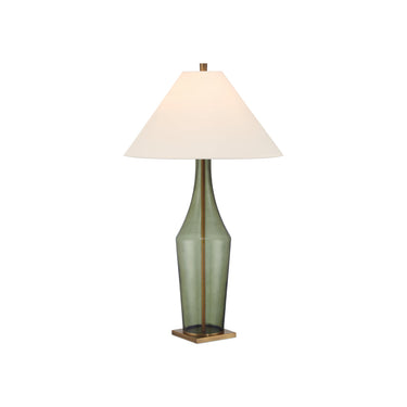 Currey & Company 34" Olive Green Table Lamp 