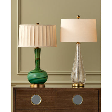 Currey & Company 34" Zyphyrine Glass Table Lamp 5