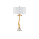 Currey & Company 35" Mazari Gold 2-Light Table Lamp 4