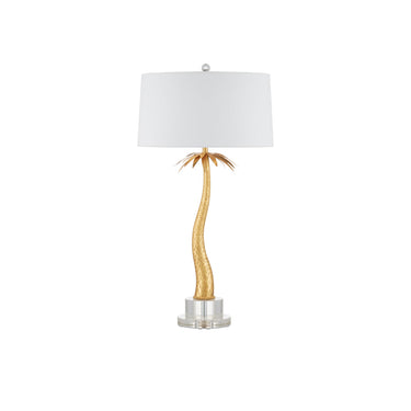 Currey & Company 35" Mazari Gold 2-Light Table Lamp 4