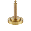 Currey & Company 36.5" Ippolito Brass Console Lamp 1