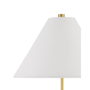 Currey & Company 36.5" Ippolito Brass Console Lamp 2