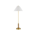 Currey & Company 36.5" Ippolito Brass Console Lamp 3