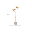 Currey & Company 36.5" Paradiso Gold & Silver 2-Light Table Lamp 7