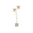 Currey & Company 36.5" Paradiso Gold & Silver 2-Light Table Lamp 