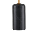 Currey & Company 37" Martini Black Torchiere Table Lamp 1
