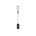 Currey & Company 37" Martini Black Torchiere Table Lamp 2