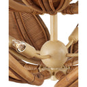 Currey & Company 40.25" Cubana Two-Tier 8-Light Chandelier 2