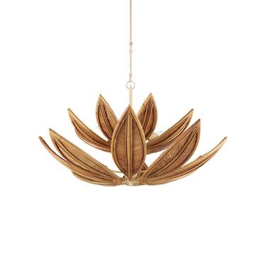 Currey & Company 40.25" Cubana Two-Tier 8-Light Chandelier 3