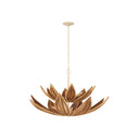Currey & Company 40.25" Cubana Two-Tier 8-Light Chandelier 5
