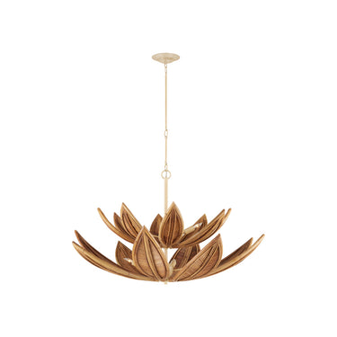 Currey & Company 40.25" Cubana Two-Tier 8-Light Chandelier 5