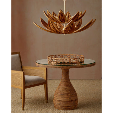 Currey & Company 40.25" Cubana Two-Tier 8-Light Chandelier 9