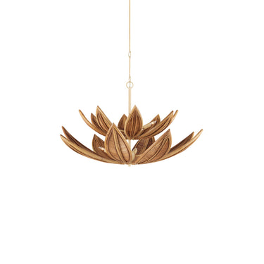 Currey & Company 40.25" Cubana Two-Tier 8-Light Chandelier 