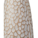 Currey & Company 41.5" Edwell Whitewash Hand-Carved Wood Table Lamp 1