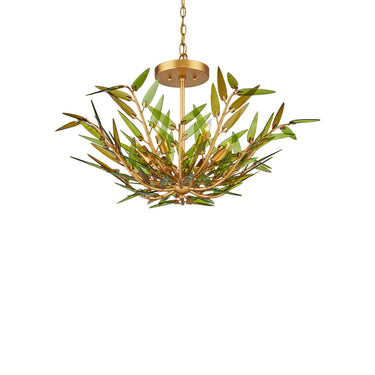 Currey & Company 44" Babylon 6-Light Pendant 2