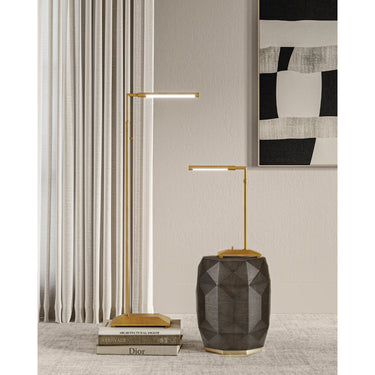 Currey & Company 46.75" Autrand Floor Lamp 14