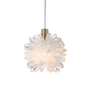 Currey & Company 5.5" Purity 1-Light Quartz Pendant 