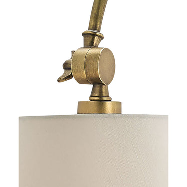 Currey & Company 5000-0003 Ashby Swing-Arm Sconce in Antique Brass 2