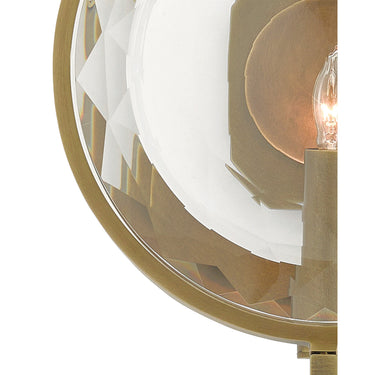 Currey & Company 5000-0051 MarjieScope Wall Sconce in Antique Brass 2