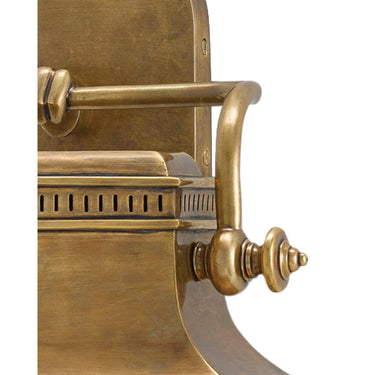 Currey & Company 5000-0064 Malvasia Brass Wall Sconce in Vintage Brass 2