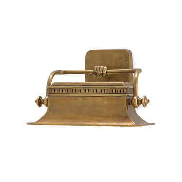 Currey & Company 5000-0064 Malvasia Brass Wall Sconce in Vintage Brass 1