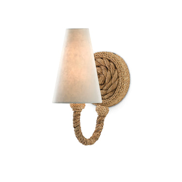 Currey & Company 5000-0072 Wallis Wall Sconce in Natural 3