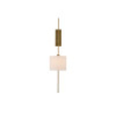 Currey & Company 5000-0076 Savill Wall Sconce in Antique Brass 3