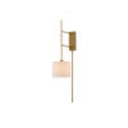 Currey & Company 5000-0076 Savill Wall Sconce in Antique Brass 1