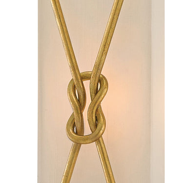 Currey & Company 5000-0078 Ariadne Large Wall Sconce in Contemporary Gold Leaf 2