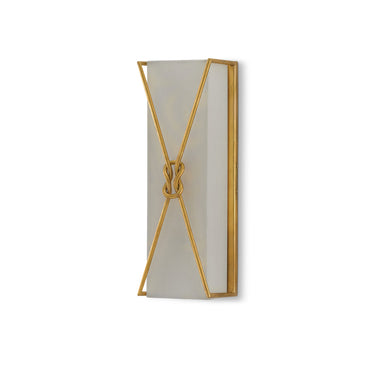 Currey & Company 5000-0078 Ariadne Large Wall Sconce in Contemporary Gold Leaf 4