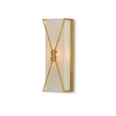 Currey & Company 5000-0078 Ariadne Large Wall Sconce in Contemporary Gold Leaf 1