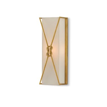 Currey & Company 5000-0078 Ariadne Large Wall Sconce in Contemporary Gold Leaf 1