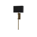 Currey & Company 5000-0090 Edmund Wall Sconce in Antique Brass 4