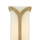 Currey & Company 5000-0109 Carthay Wall Sconce in Natural/Dark Contemporary Gold Leaf 2