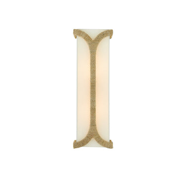 Currey & Company 5000-0109 Carthay Wall Sconce in Natural/Dark Contemporary Gold Leaf 3