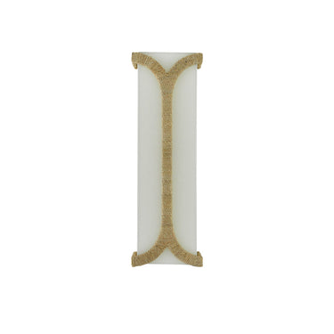 Currey & Company 5000-0109 Carthay Wall Sconce in Natural/Dark Contemporary Gold Leaf 4