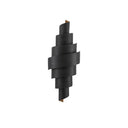 Currey & Company 5000-0112 Chiffonade Wall Sconce in French Black/Painted Gold 3