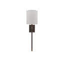 Currey & Company 5000-0119 Rocher Wall Sconce in Hand Rubbed Bronze/Contemporary Gold Leaf 4