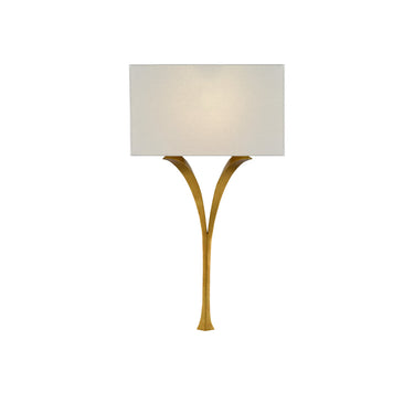 Currey & Company 5000-0124 Choisy Wall Sconce in Antique Gold Leaf 1