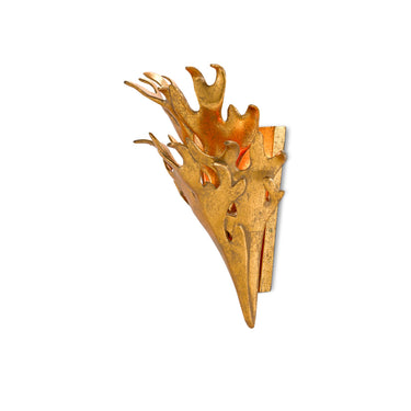 Currey & Company 5000-0126 Formby Wall Sconce in Gold Leaf 3
