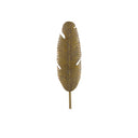 Currey & Company 5000-0127 Tropical Leaf Wall Sconce in Vintage Brass 1