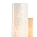 Currey & Company 5000-0158 Abadan Wall Sconce in Pearl/Silver Leaf 2