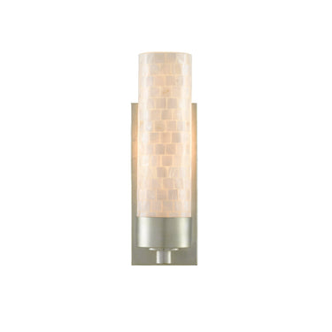 Currey & Company 5000-0158 Abadan Wall Sconce in Pearl/Silver Leaf 3