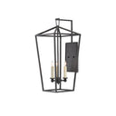 Currey & Company 5000-0169 Denison Wall Sconce in Mole Black 3
