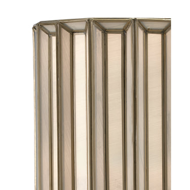 Currey & Company 5000-0175 Daze Wall Sconce in Antique Brass/White 2