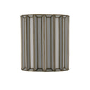 Currey & Company 5000-0175 Daze Wall Sconce in Antique Brass/White 4