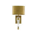 Currey & Company 5000-0177 Lindau Wall Sconce in Antique Brass 5